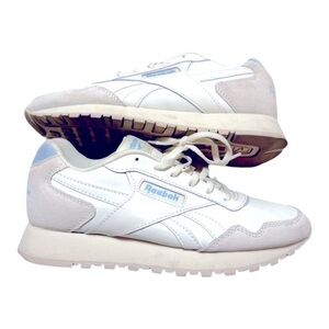 Reebok Glide Women’s Sneakers – Chalk / Feel Good Blue / Stucco – Size 6.5